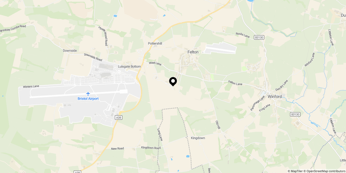 Approximate location of Felton Street, Felton