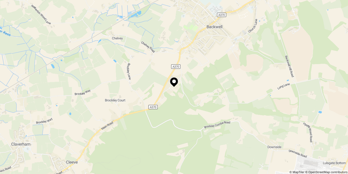 Approximate location of Main Road, Brockley